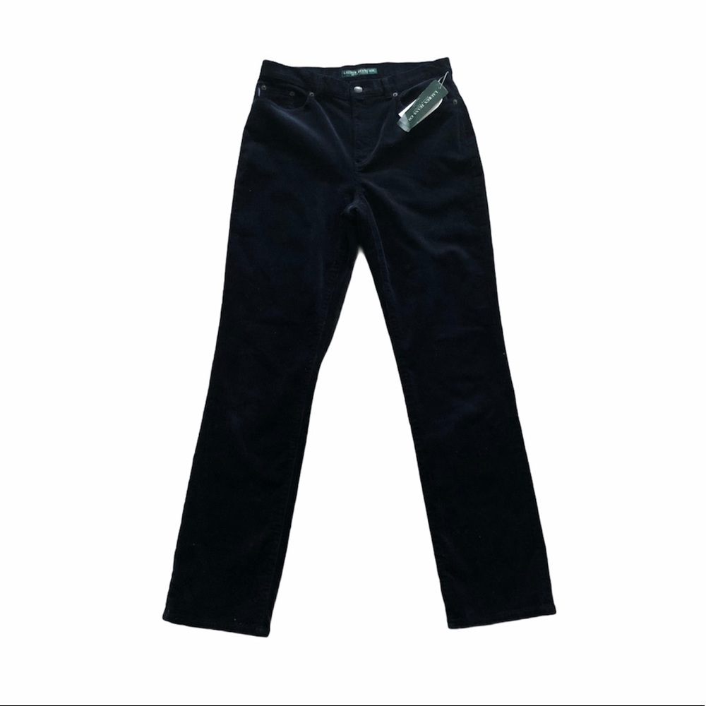 Ralph Lauren NWT black corduroy jeans